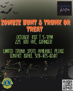 Trunk or Treat/Zombie Hunt @ Living Water Church